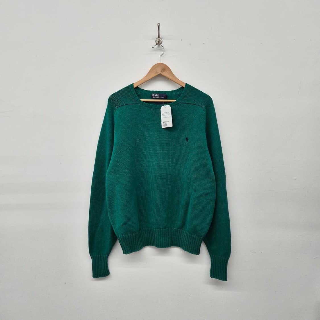 폴로 랄프로렌 그린 니트 스웨터 남성 L 상품이미지1