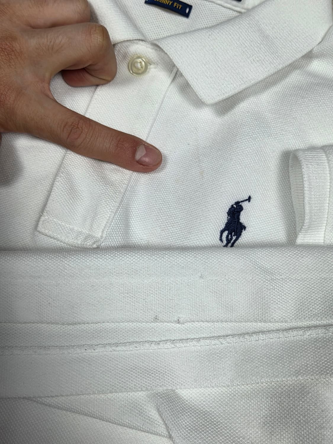 [폴로 랄프로렌] 스키니 핏 포니 로고 카라 반팔 티셔츠 | S00039 상품이미지8