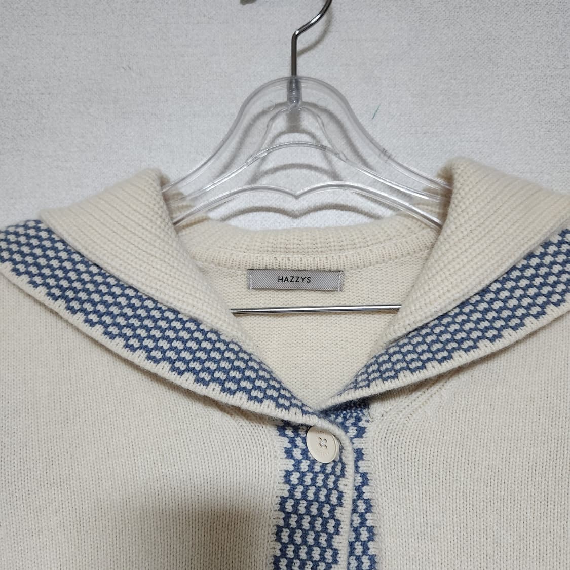 헤지스 울캐시미어혼방 가디건 85 상품이미지4