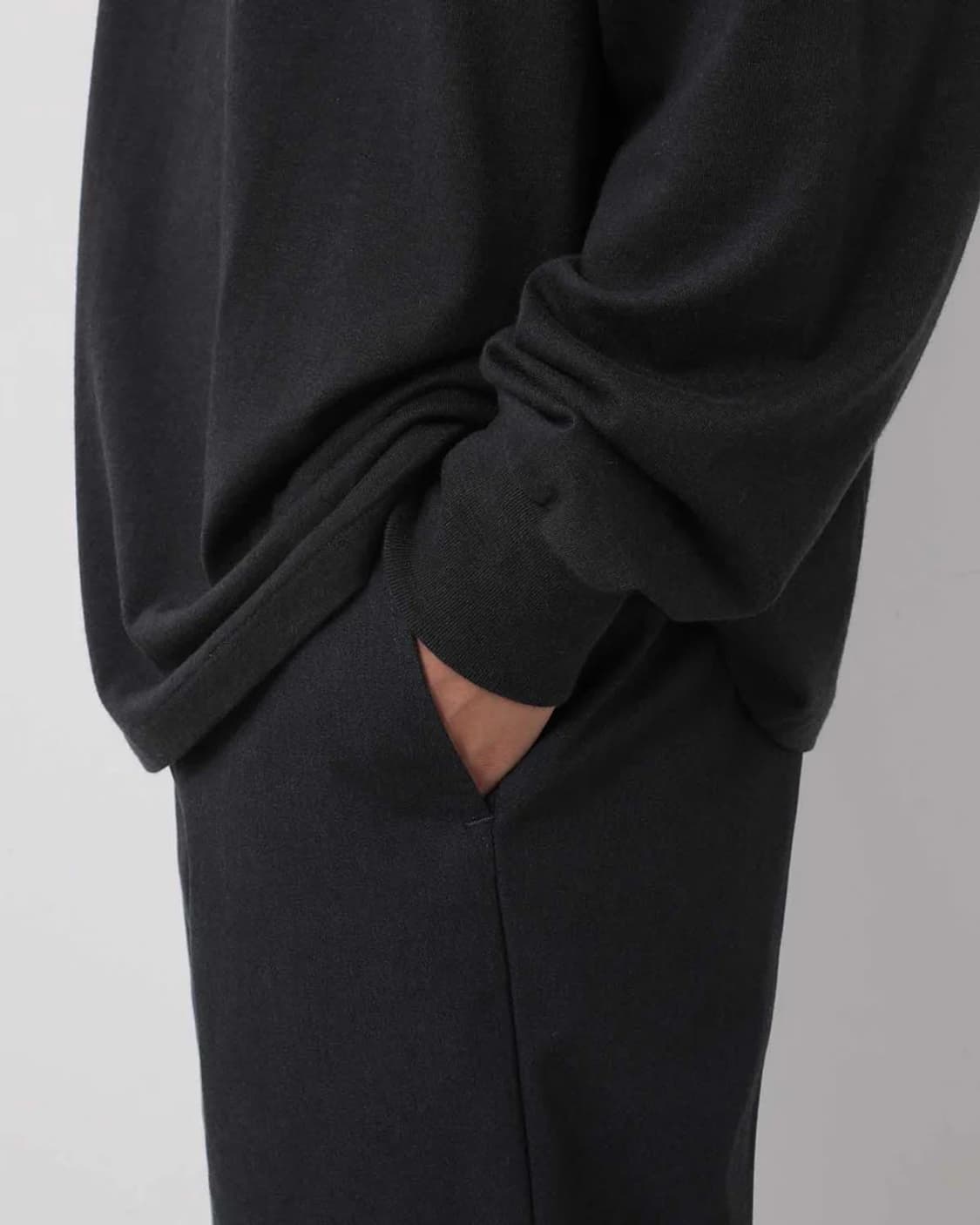 [2]아프레쎄(a.presse) 워크 치노 트라우저 팬츠 차콜  상품이미지5