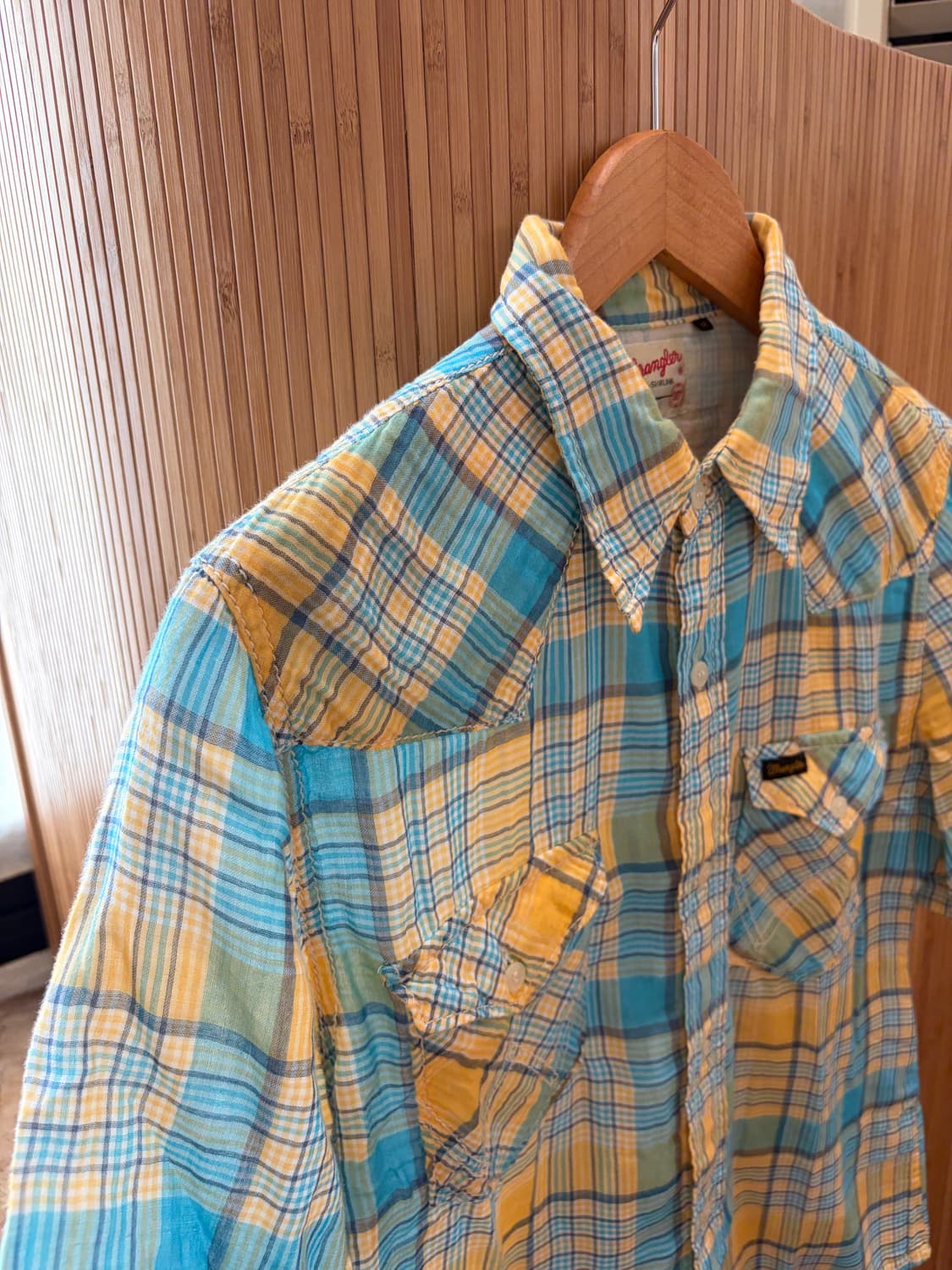 80s WRANGLER summer Shirt 상품이미지2