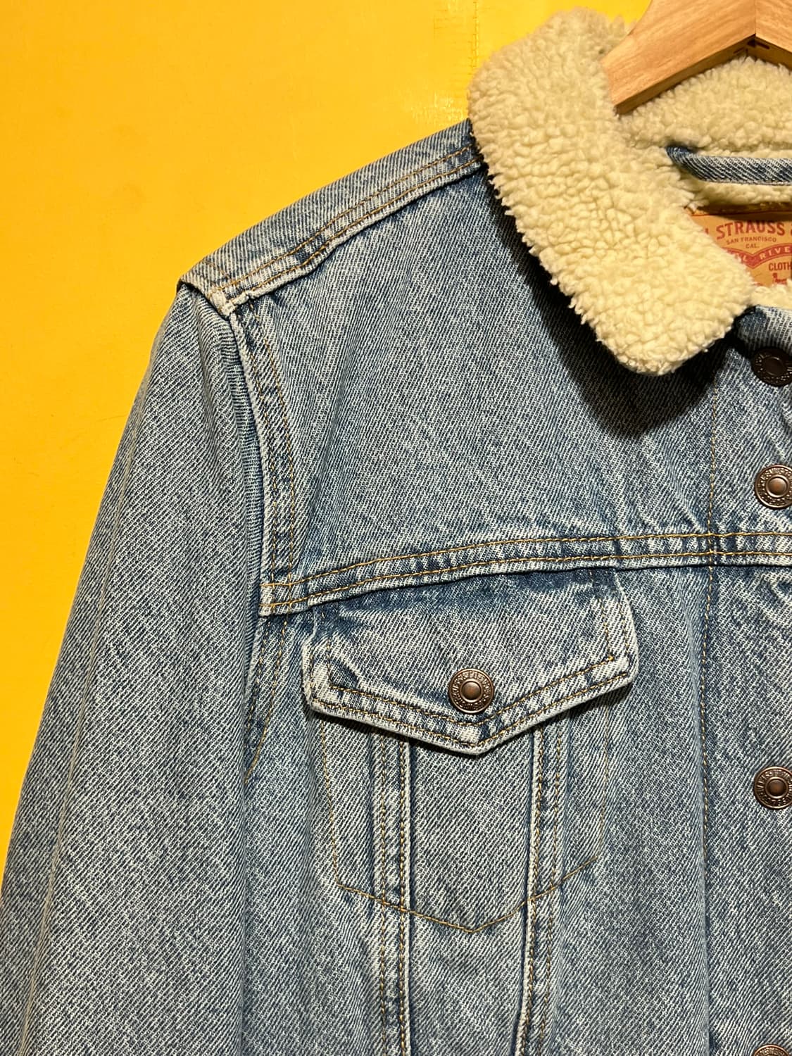 [여성XL] 리바이스 오리지널 쉐르파 트러커 자켓 상품이미지3