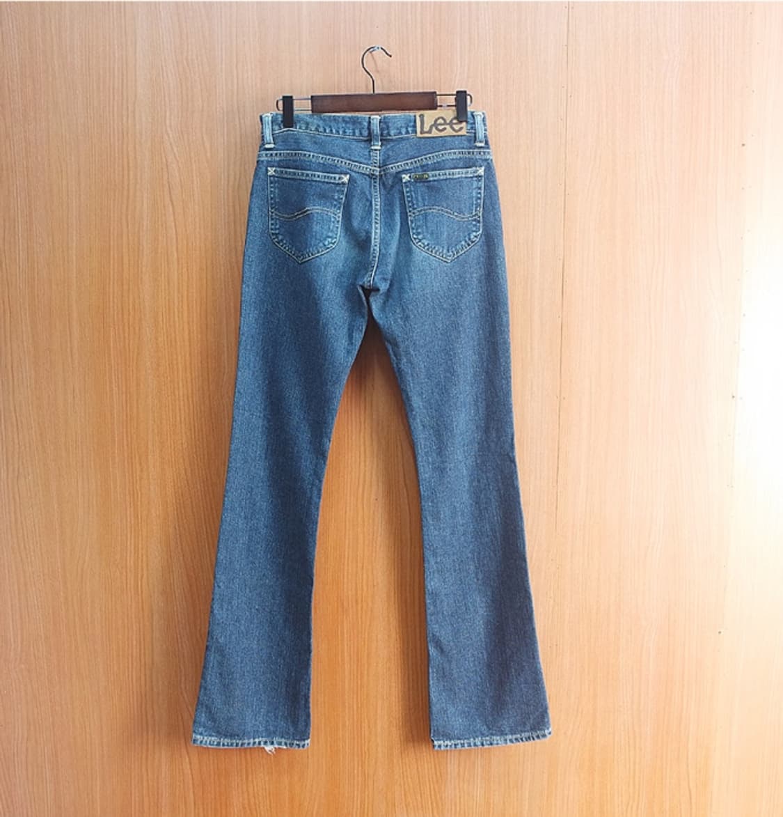 90's 일본판 Lee riders 부츠컷 데님 팬츠 상품이미지1