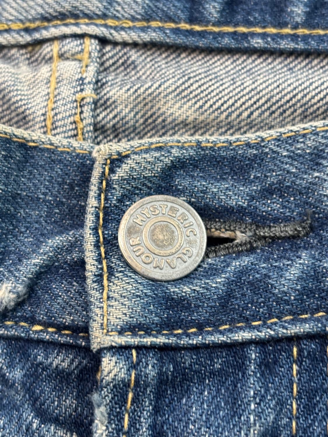 Hysteric Glamour 히스테릭글래머 스터드 데미지 데님 팬츠  상품이미지9