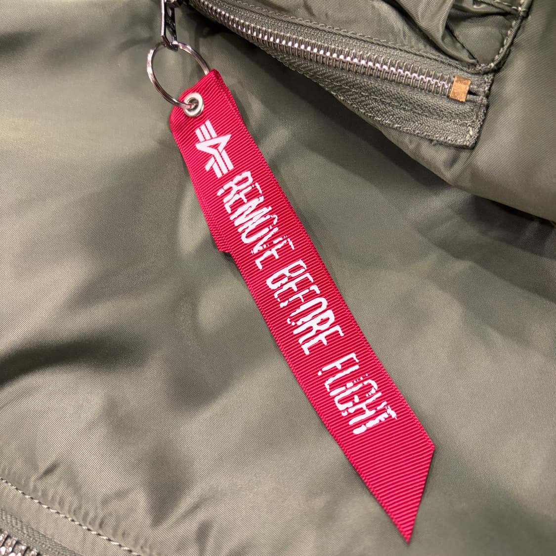 [S] 알파인더스트리 마원 MA-1 봄버 자켓 그린 B833 상품이미지4