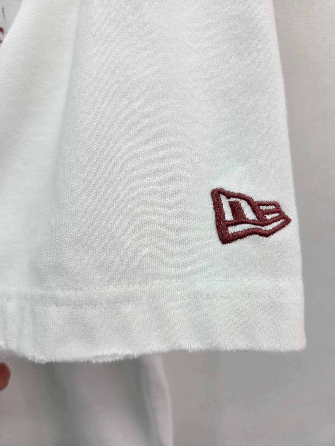 XL 뉴에라 메탈리카 반팔 티셔츠 화이트 상품이미지4