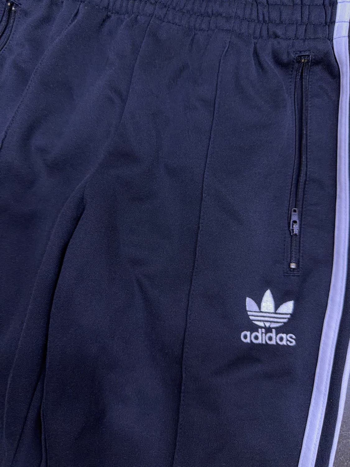 아디다스 삼선 유로파 트레이닝 트랙팬츠 블랙 M 상품이미지4