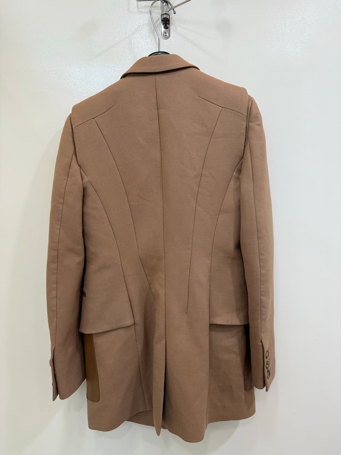 시스템 우먼 베이지 레이어드 자켓 정품 상품이미지4