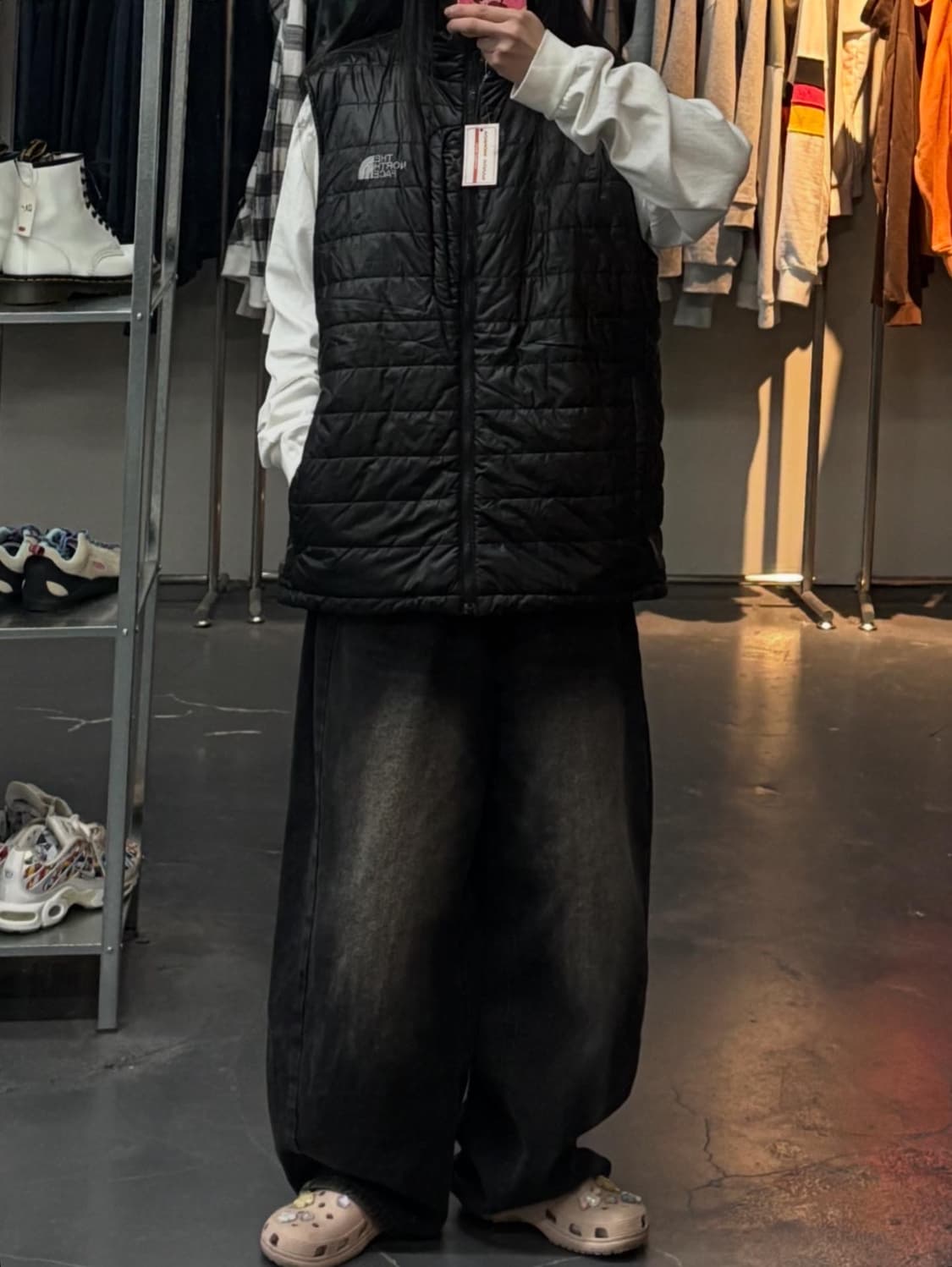 노스페이스 리버시블 경량 패딩 베스트 A3358 상품이미지2