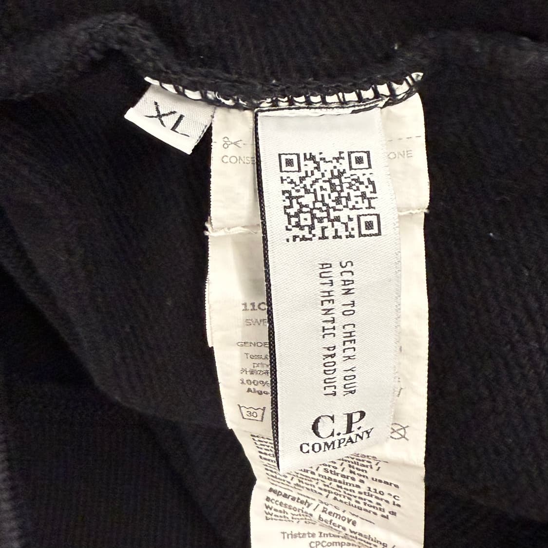[정품/XL] C.P.컴퍼니 블랙 맨투맨 b10 상품이미지6