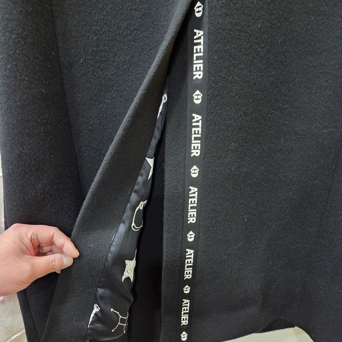 럭키 슈에뜨 더블 롱 코트 상품이미지6