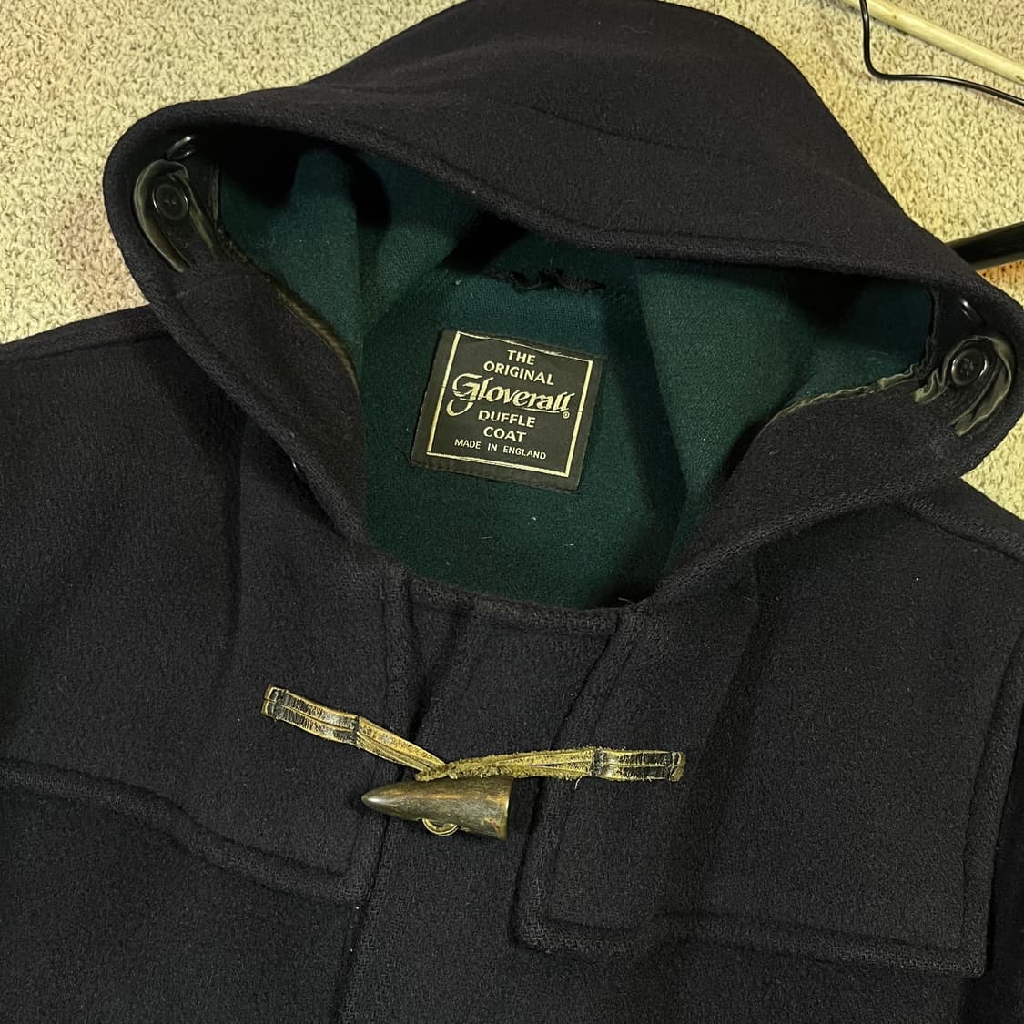 글로버올 헤비 울 더플코트 상품이미지2