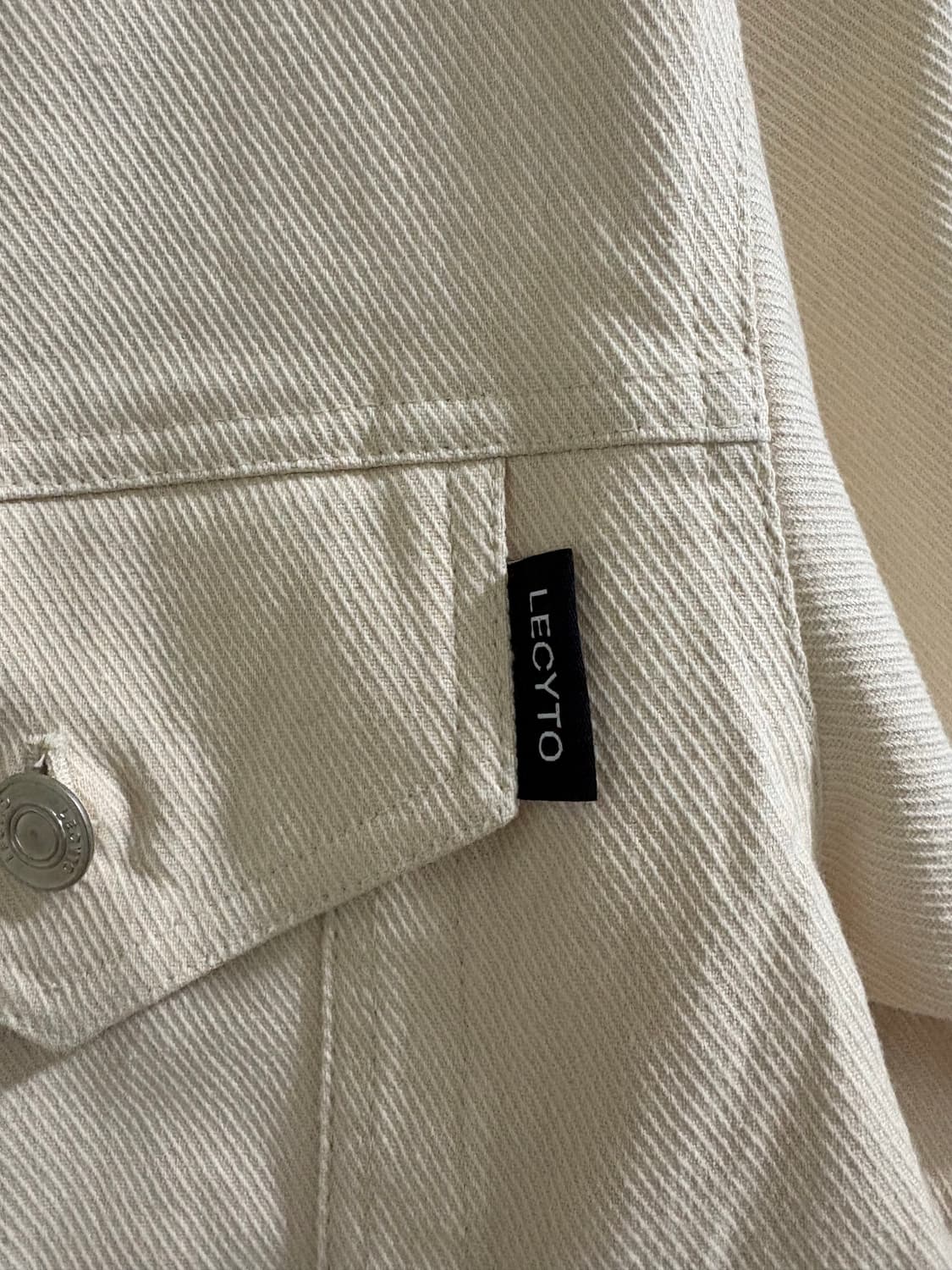 LECYTO 레씨토 바이커 코튼 자켓 상품이미지7