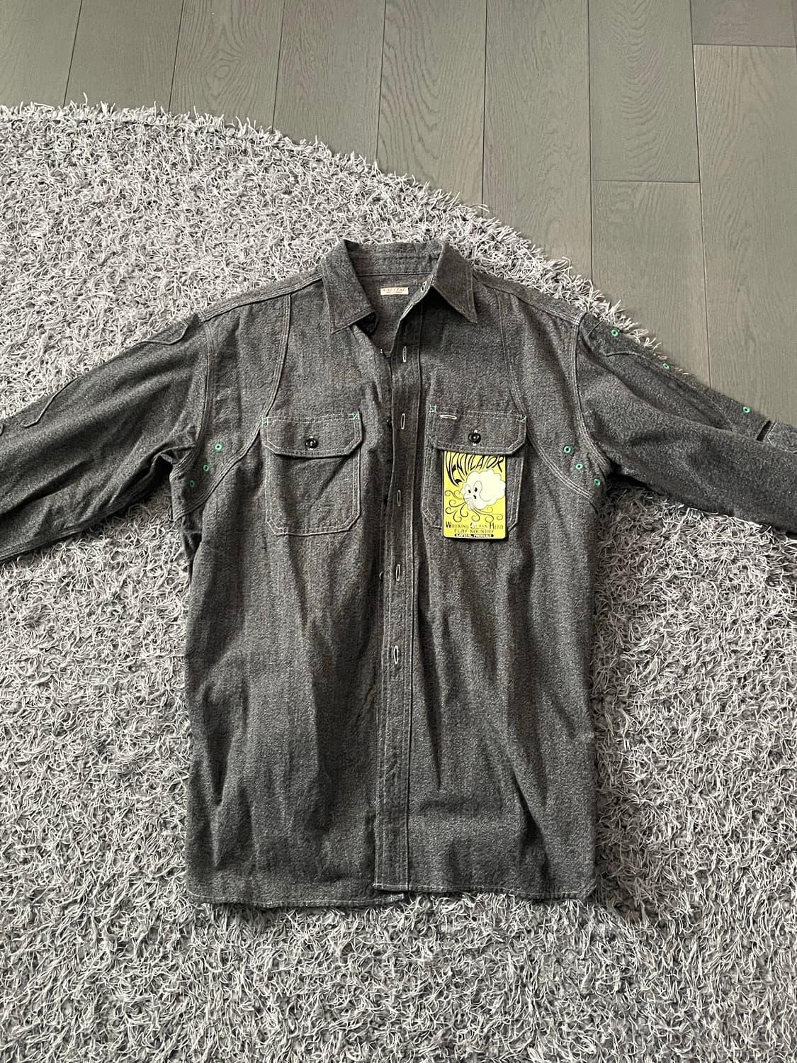 Kapital Bone Chambray Shirt size3 상품이미지3