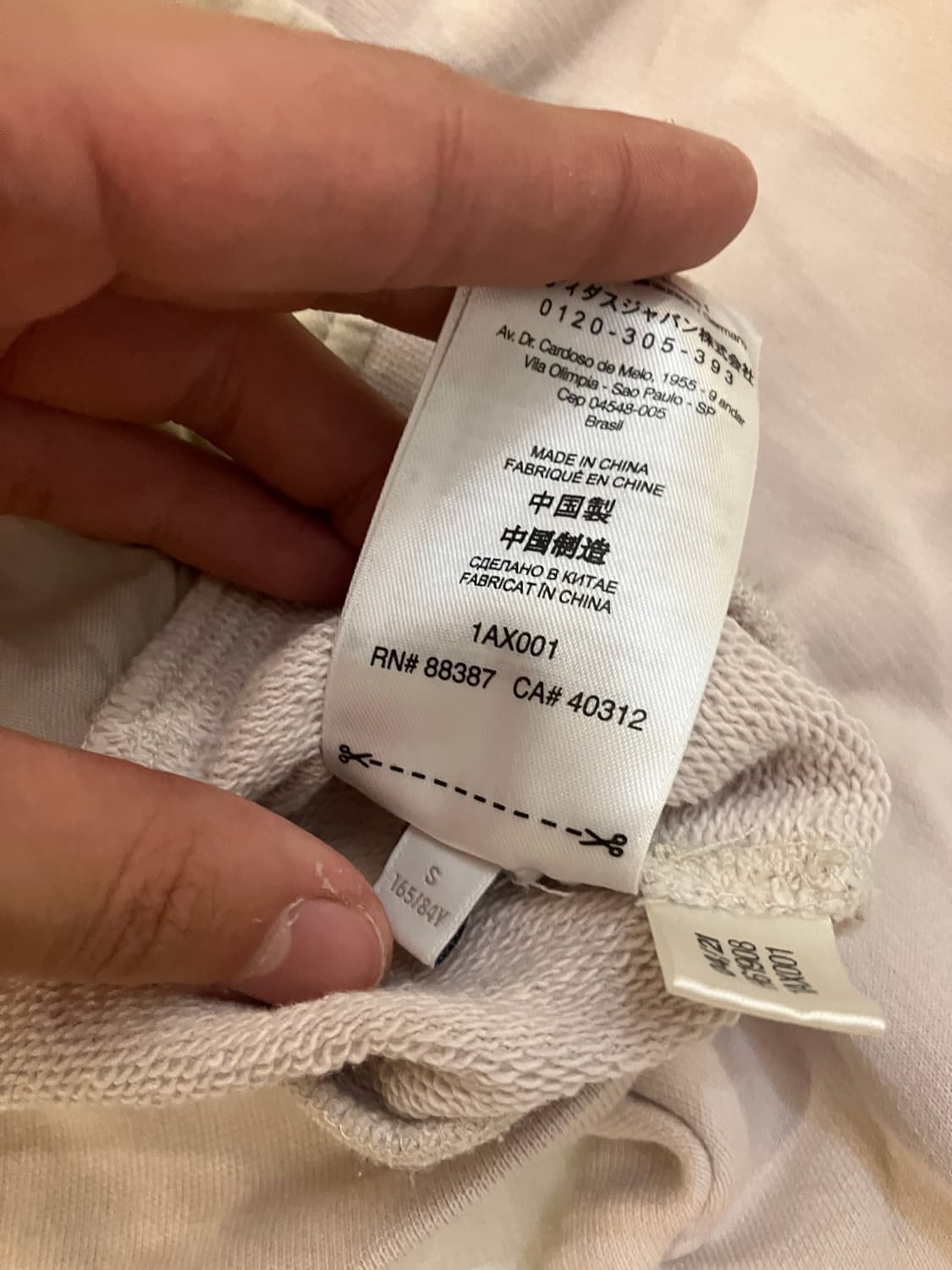 Y-3 아디다스 X 요지야마모토 후드티 아이보리 상품이미지6