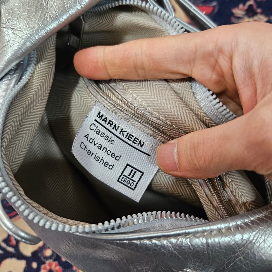 3Way 리본 실버 셔링백  상품이미지8