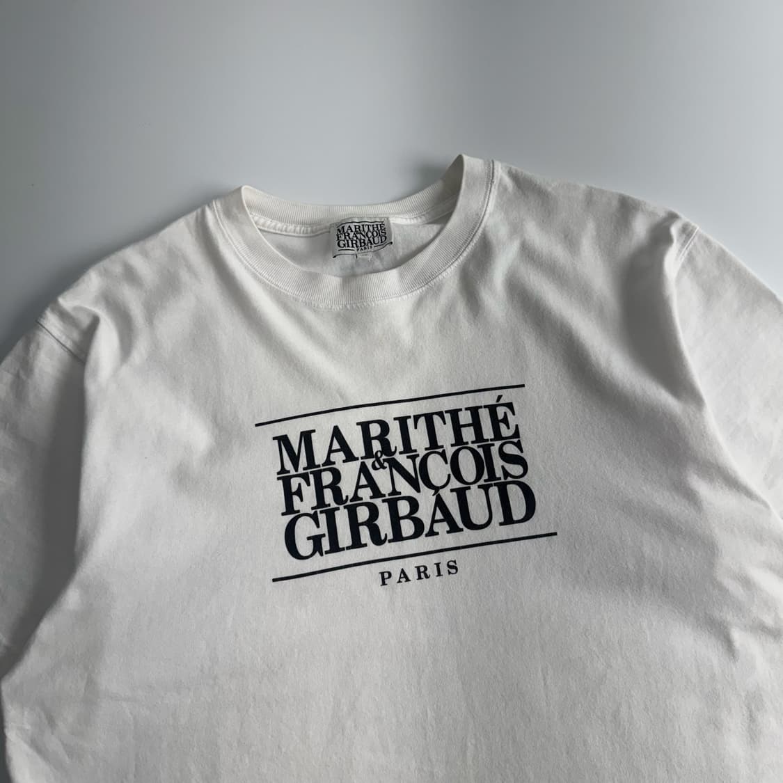 Marithe Francois Girbaud 마리떼프랑소와저버 화이트반팔 상품이미지4