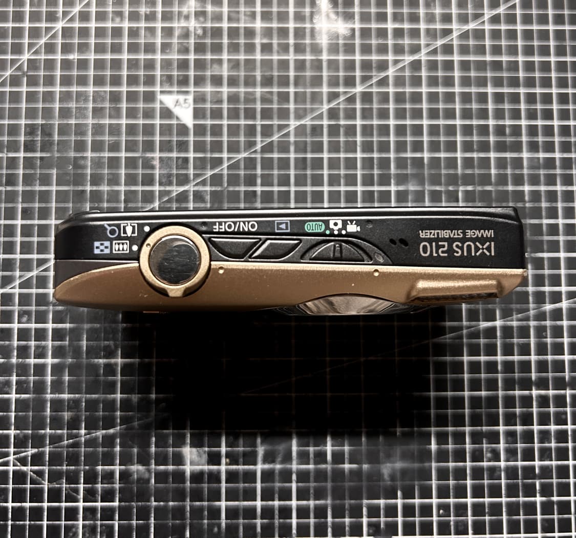 캐논 익서스 IXUS 210 디카 디지털 카메라 골드 풀셋 상품이미지3