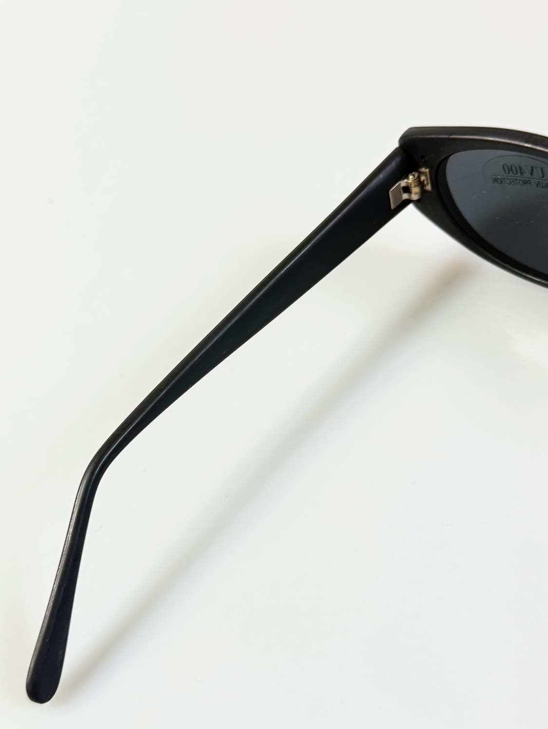 90s 일본제 맷블랙 볼드 스퀘어 빈티지 선글라스 상품이미지7