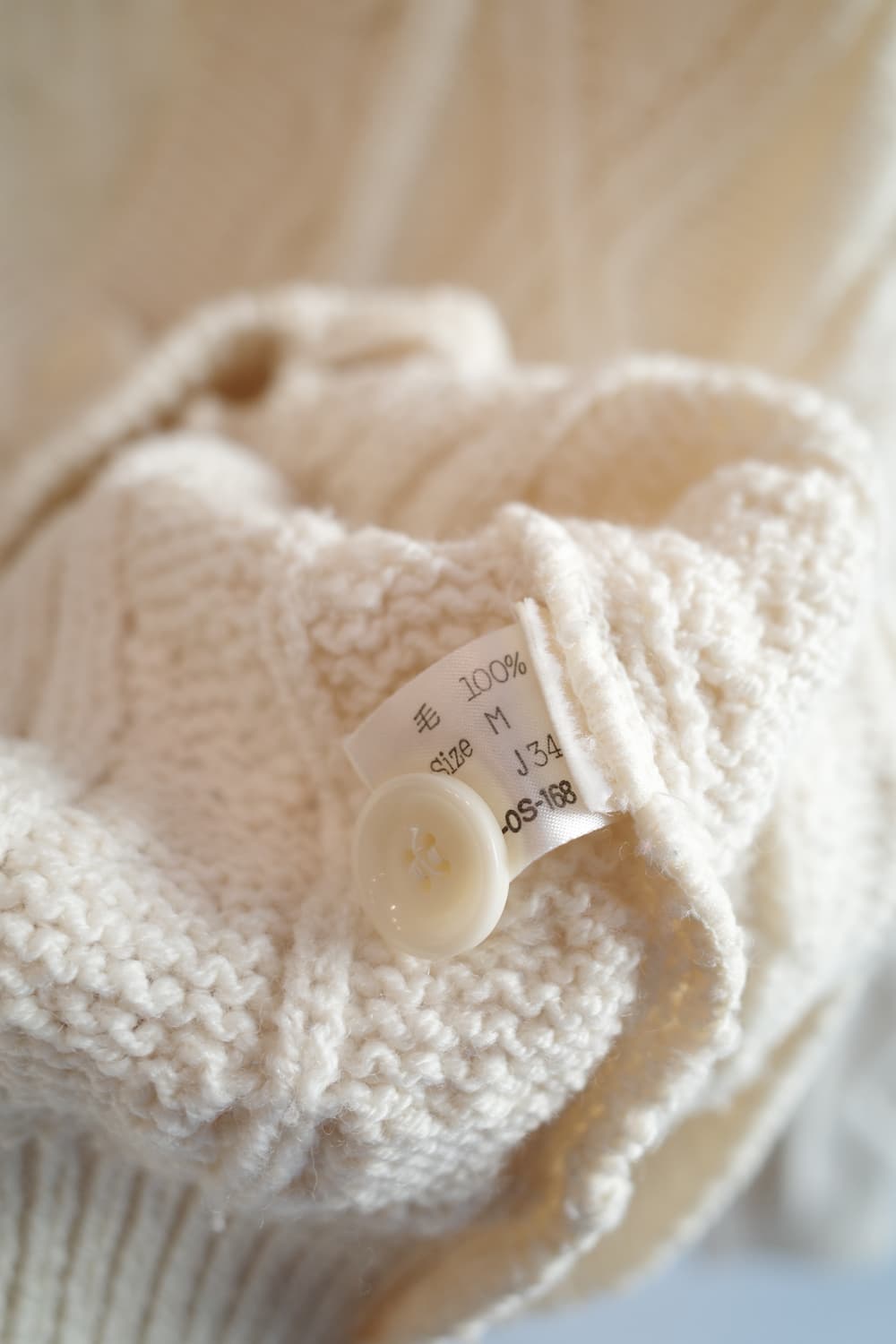 Japan brand 케이블 울 가디건  상품이미지5