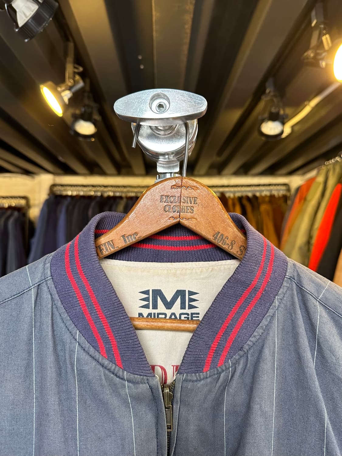 90s Mirage MLB 미네소타 트윈스 린넨 베이스볼 자켓 1991 상품이미지3