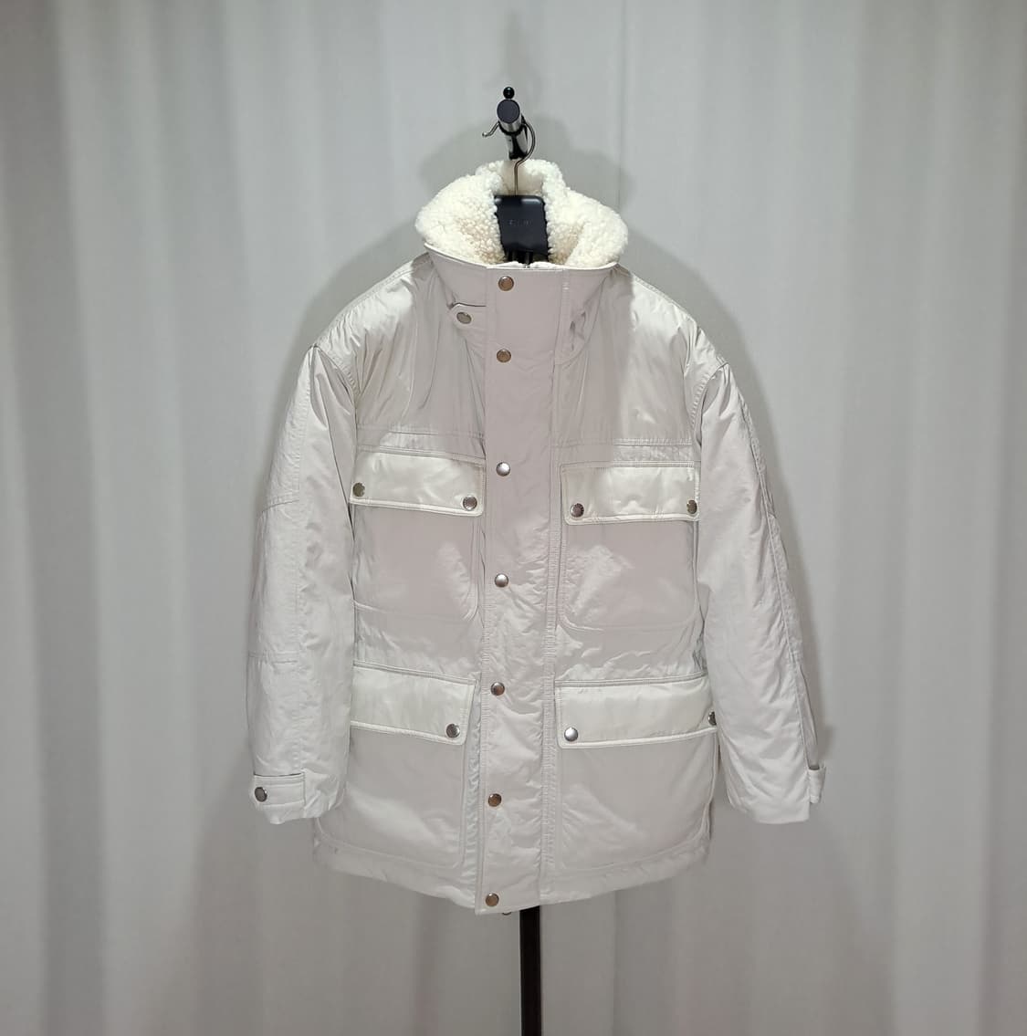 (택포) 헤지스 22FW 탈착퍼 구스다운점퍼 100 B310 상품이미지1