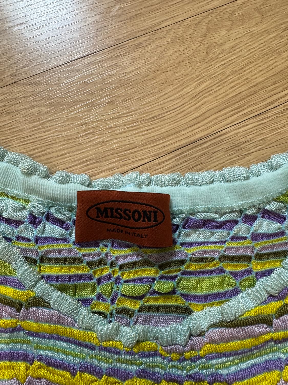 MISSONI 미쏘니 니트 반팔 상품이미지2