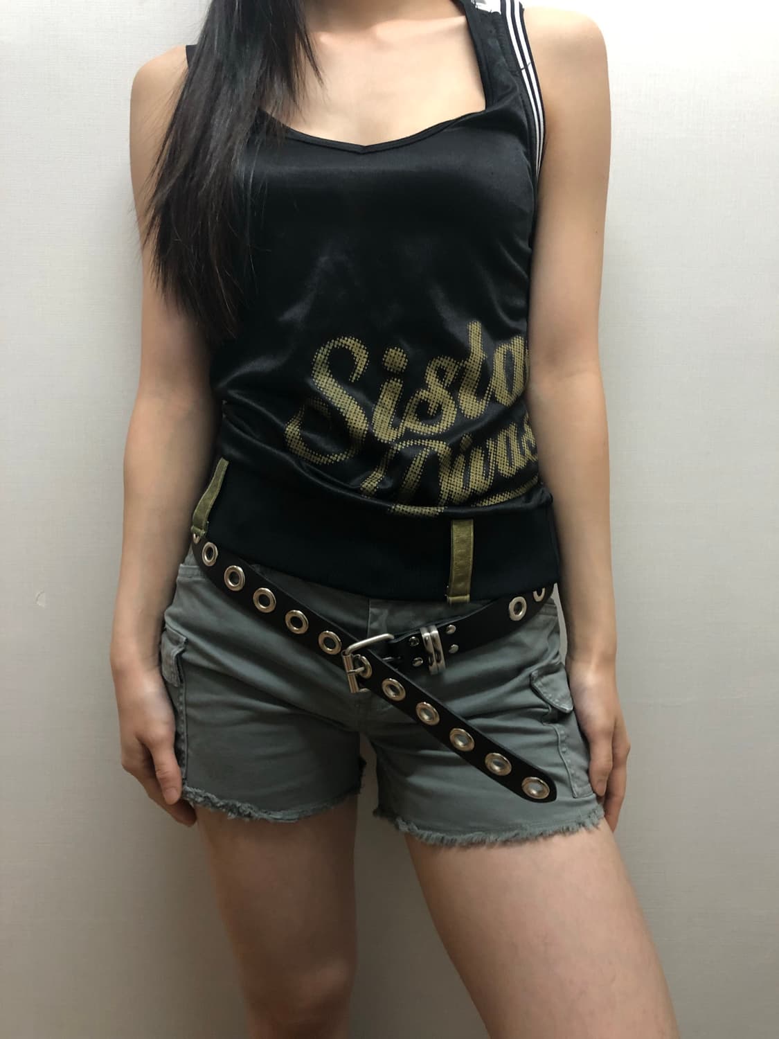 빈티지 블랙 와투케 슬리브리스 상품이미지1