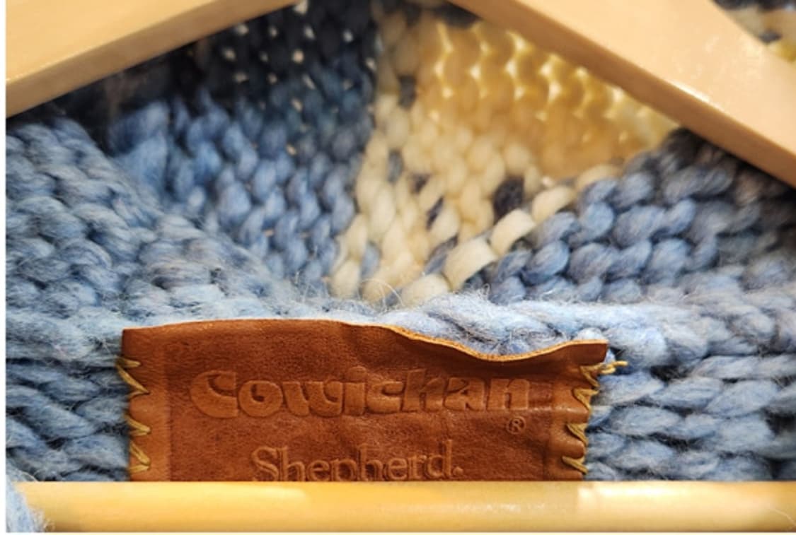 캐나다 핸드메이드 양모 인디언 코위찬 후드 스웨터 cowichan 상품이미지3