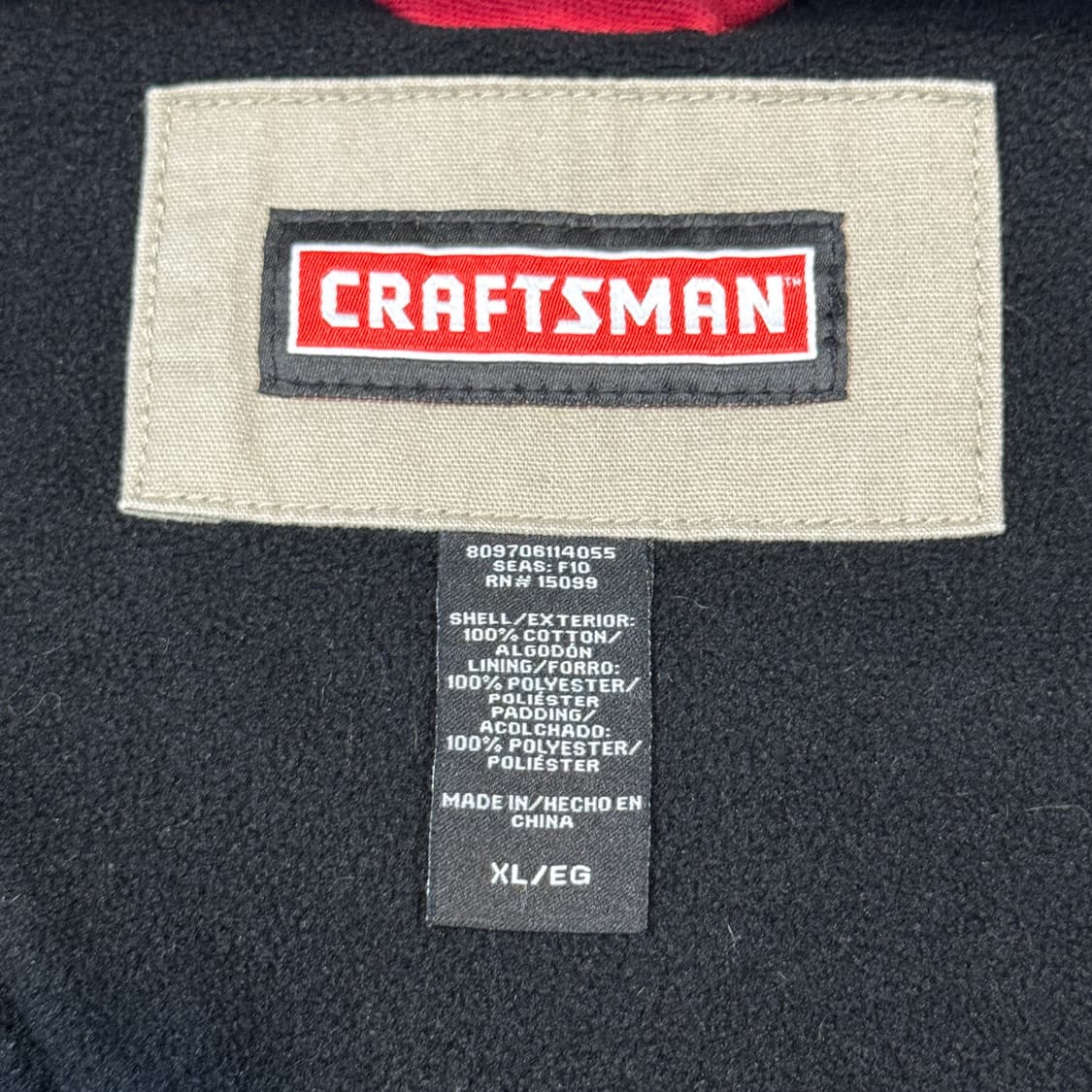 XL) Craftsman 크래프트맨 USA 워크웨어 후드 자켓 상품이미지7