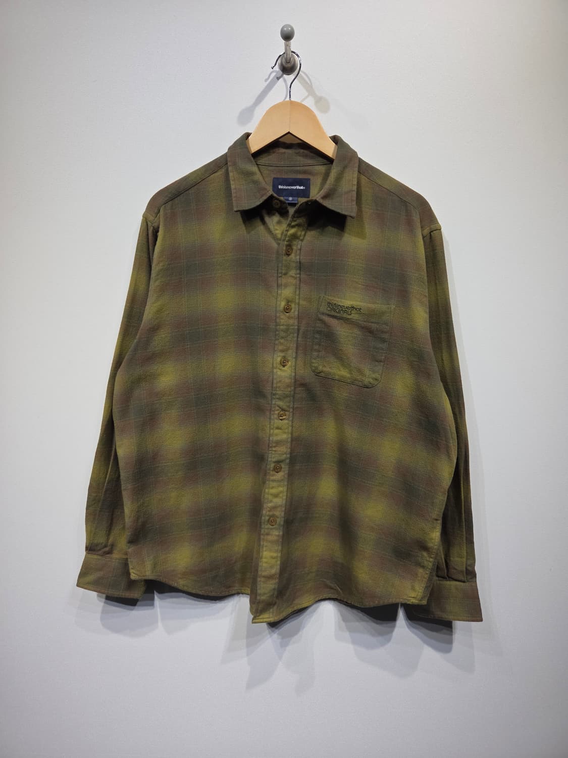 thisisneverthat 디스이즈네버댓 옴브레 체크 셔츠 상품이미지2