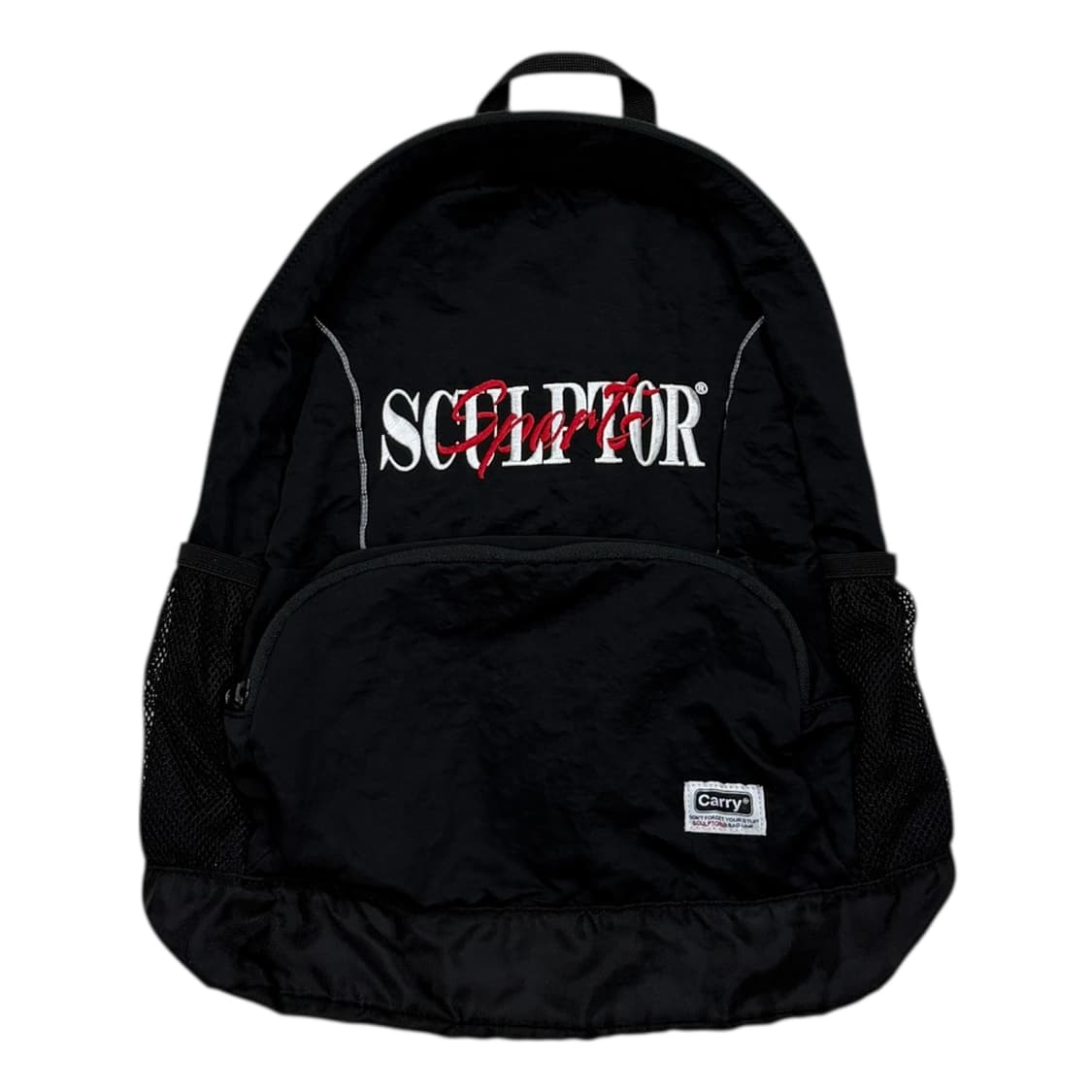 스컬프터 나일론 슬로치 백팩 가방 블랙 상품이미지1