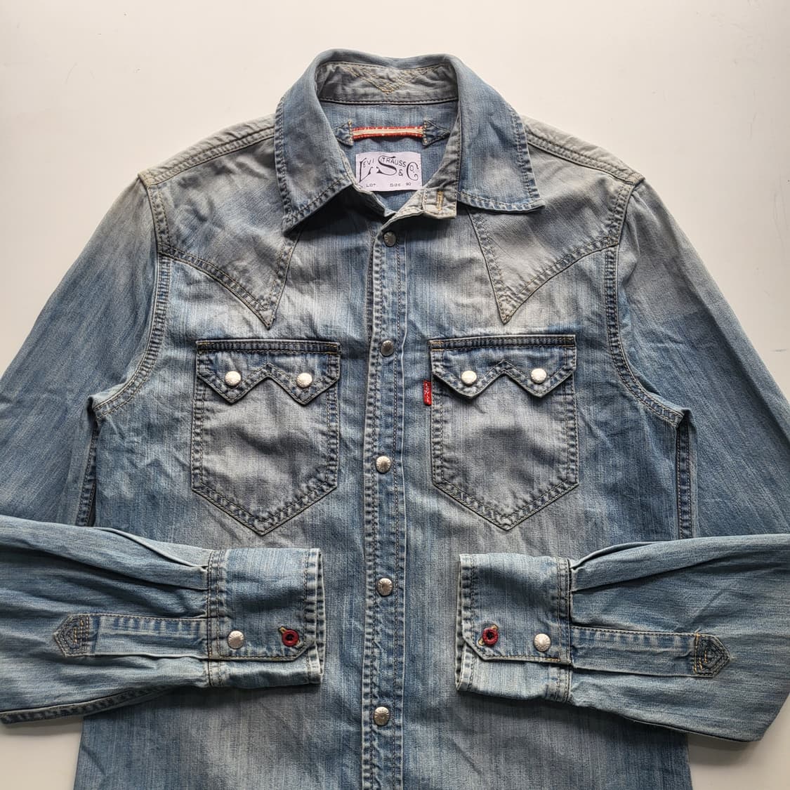 리바이스 데님 웨스턴 셔츠 상품이미지1