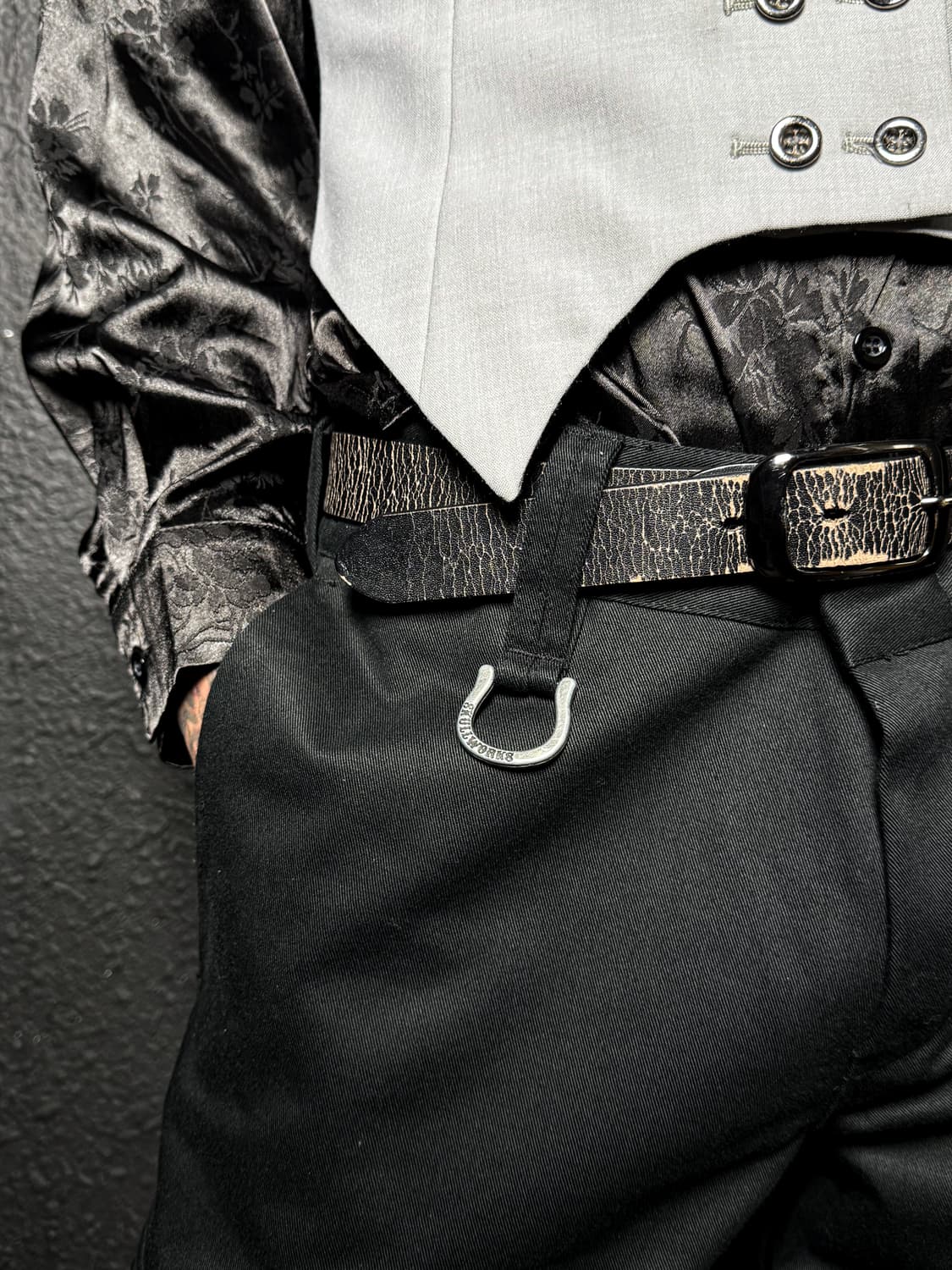 Jack Rose – Black chino pants 상품이미지3