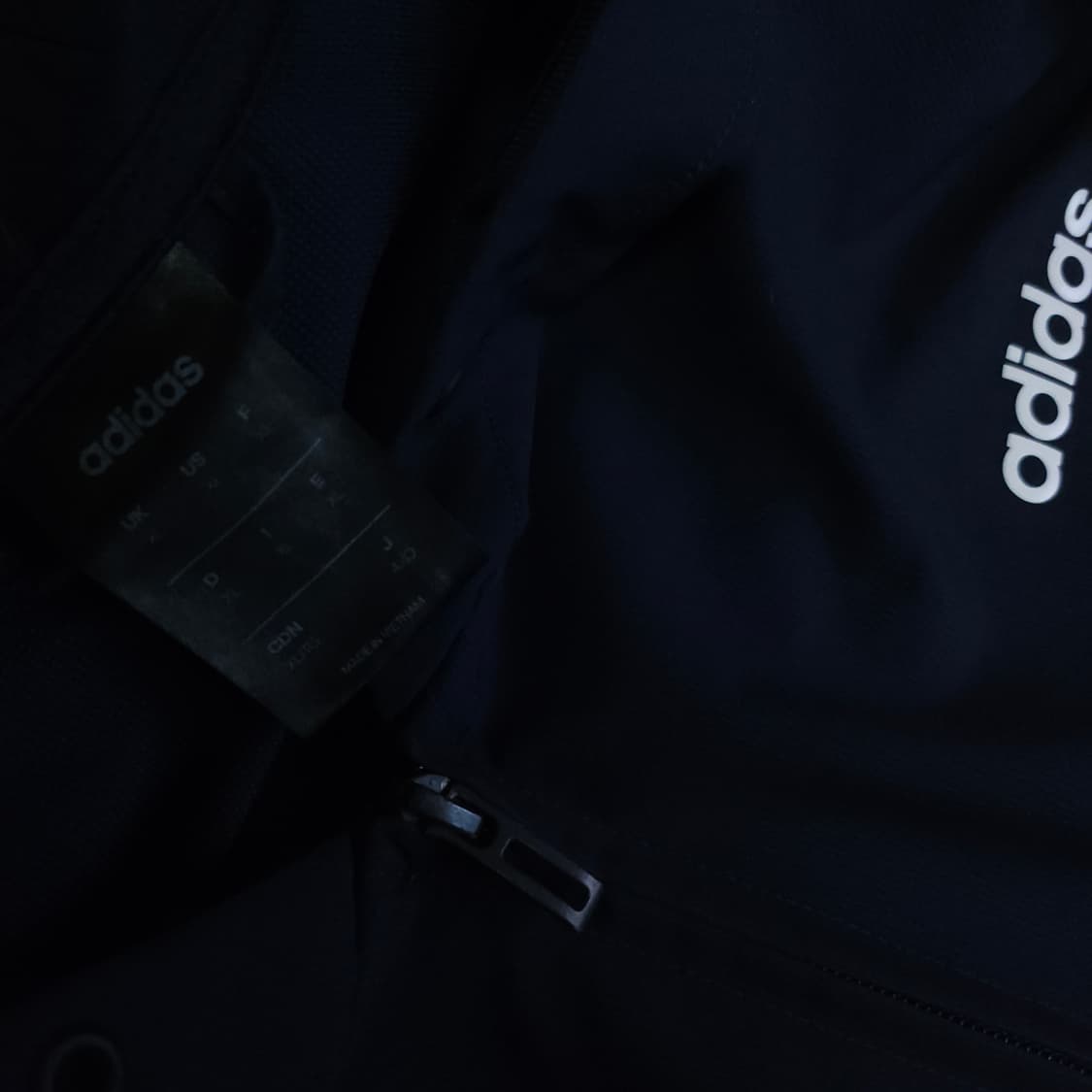 아디다스 네이비 바람막이 105-110 트레이닝 러닝 자켓 상품이미지6