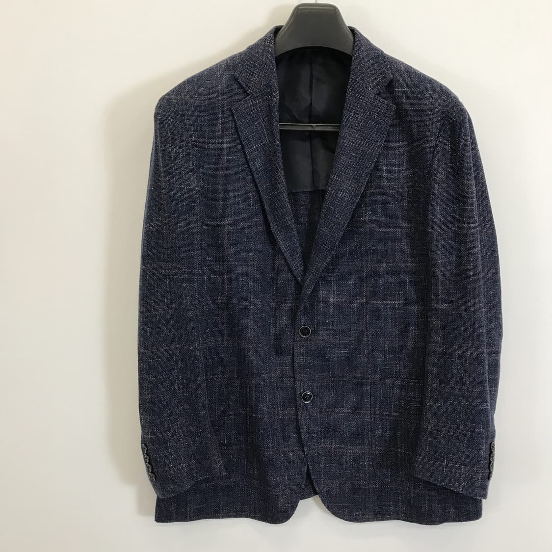 갤럭시 울 실크린넨 체크자켓 [110사이즈] 상품이미지1