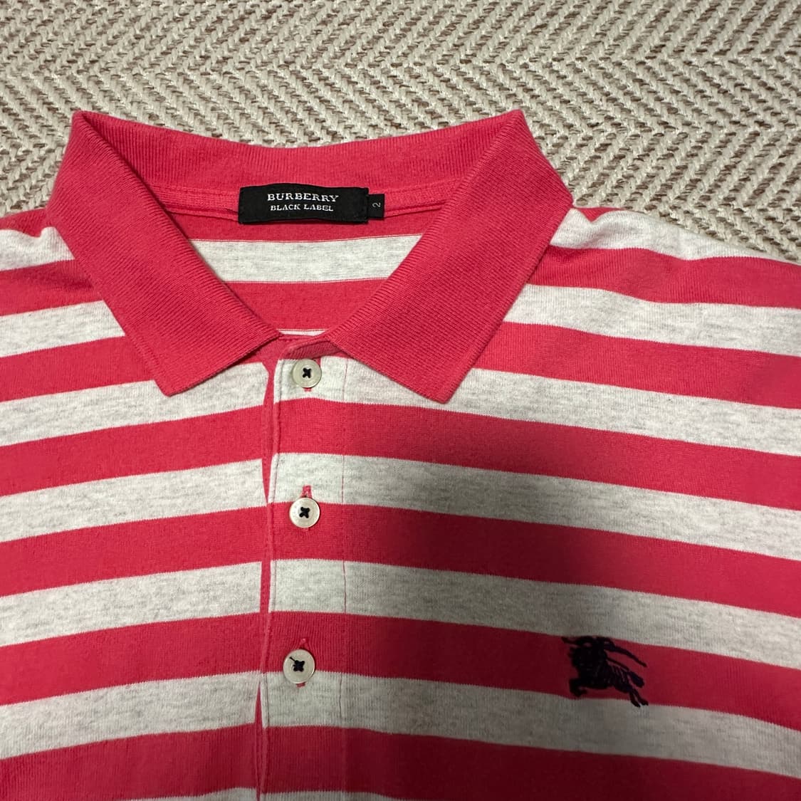 BURBERRY black label polo shirt 상품이미지3