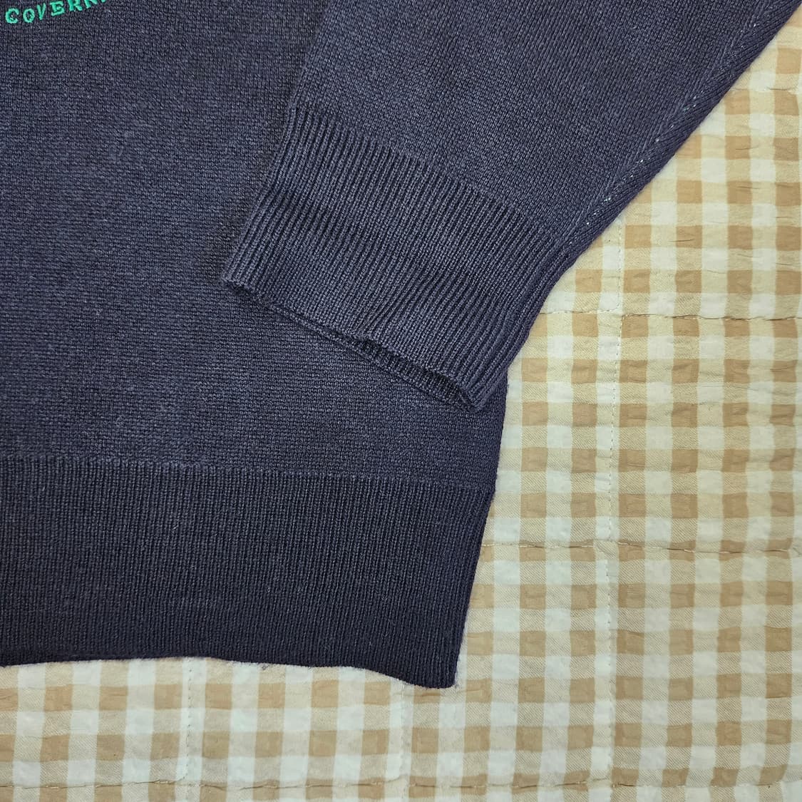 커버낫 오버핏 긴소매 니트 남자100 상품이미지4