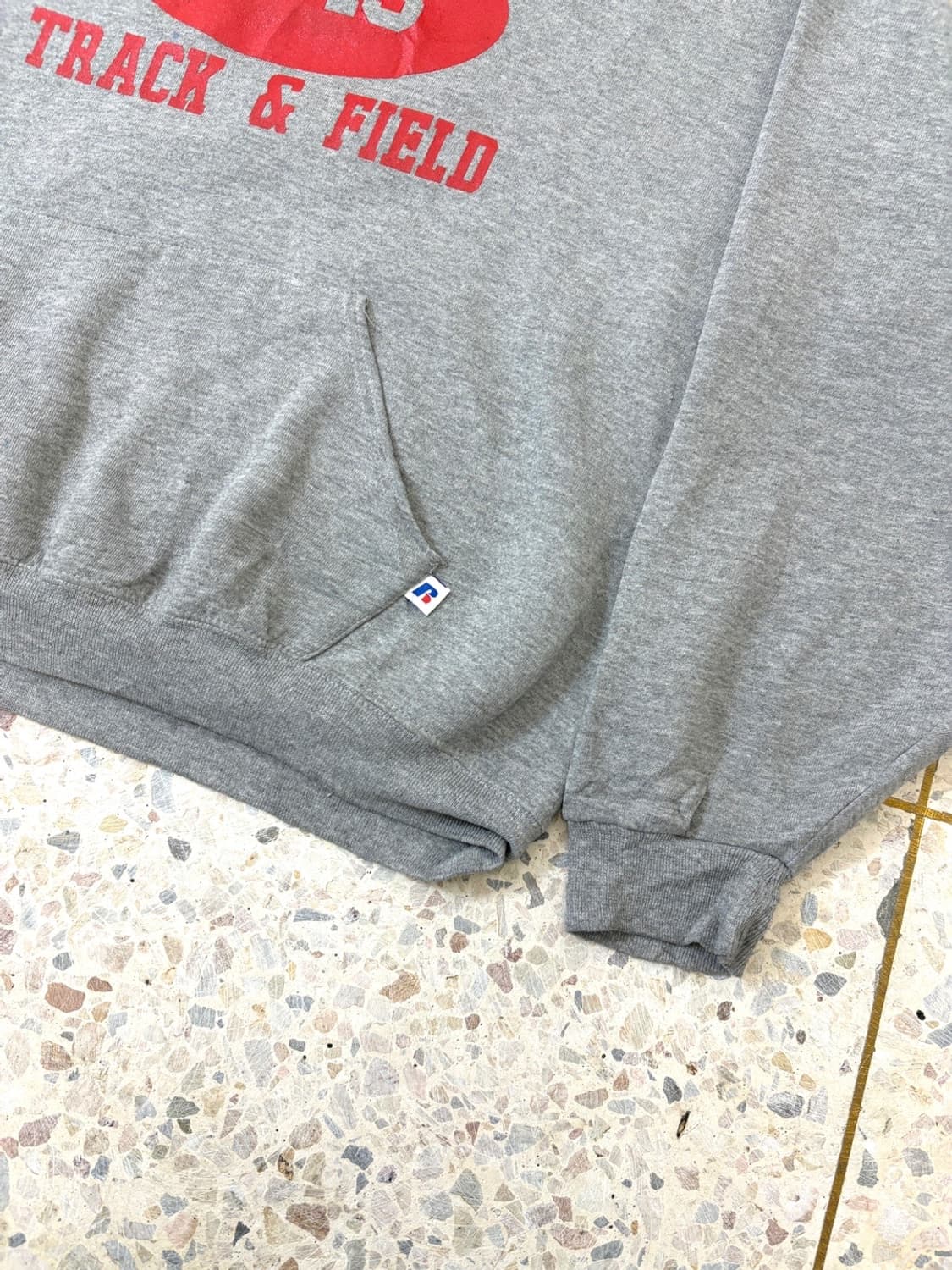 00's 러셀 후드티 그레이 상품이미지5