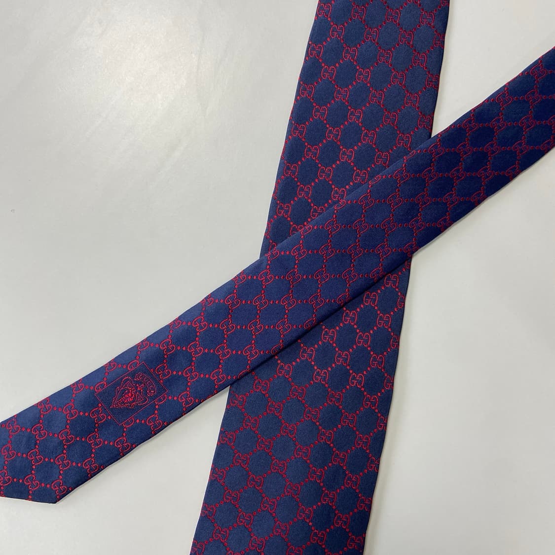 구찌(GUCCI) 모노그램 명품 정품 넥타이 상품이미지4