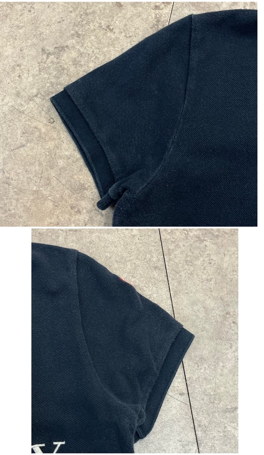 폴로 랄프로렌 독일 빅포니 반팔 카라티 블랙 S #csz3758 상품이미지10