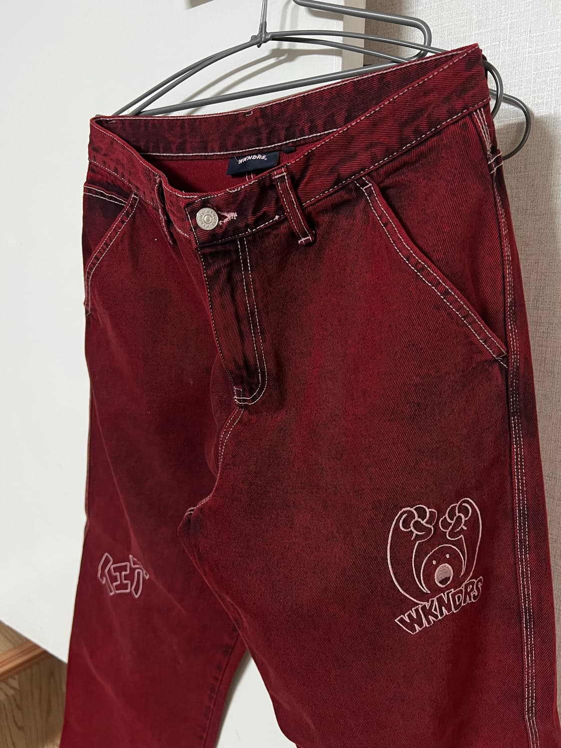 88 TRUCKER PANTS (RED)  상품이미지2