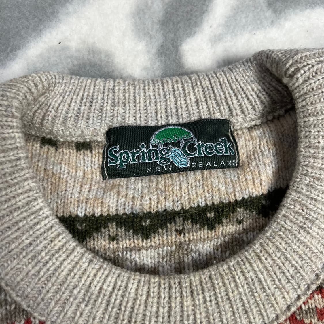 [Spring Creek] 페어아일 그랜파 울 니트 상품이미지4