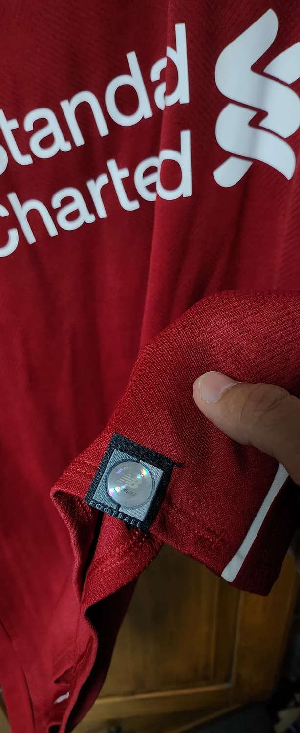 [XL] 리버풀 1819 뉴발란스 레플리카 져지 유니폼  아시아핏 상품이미지3