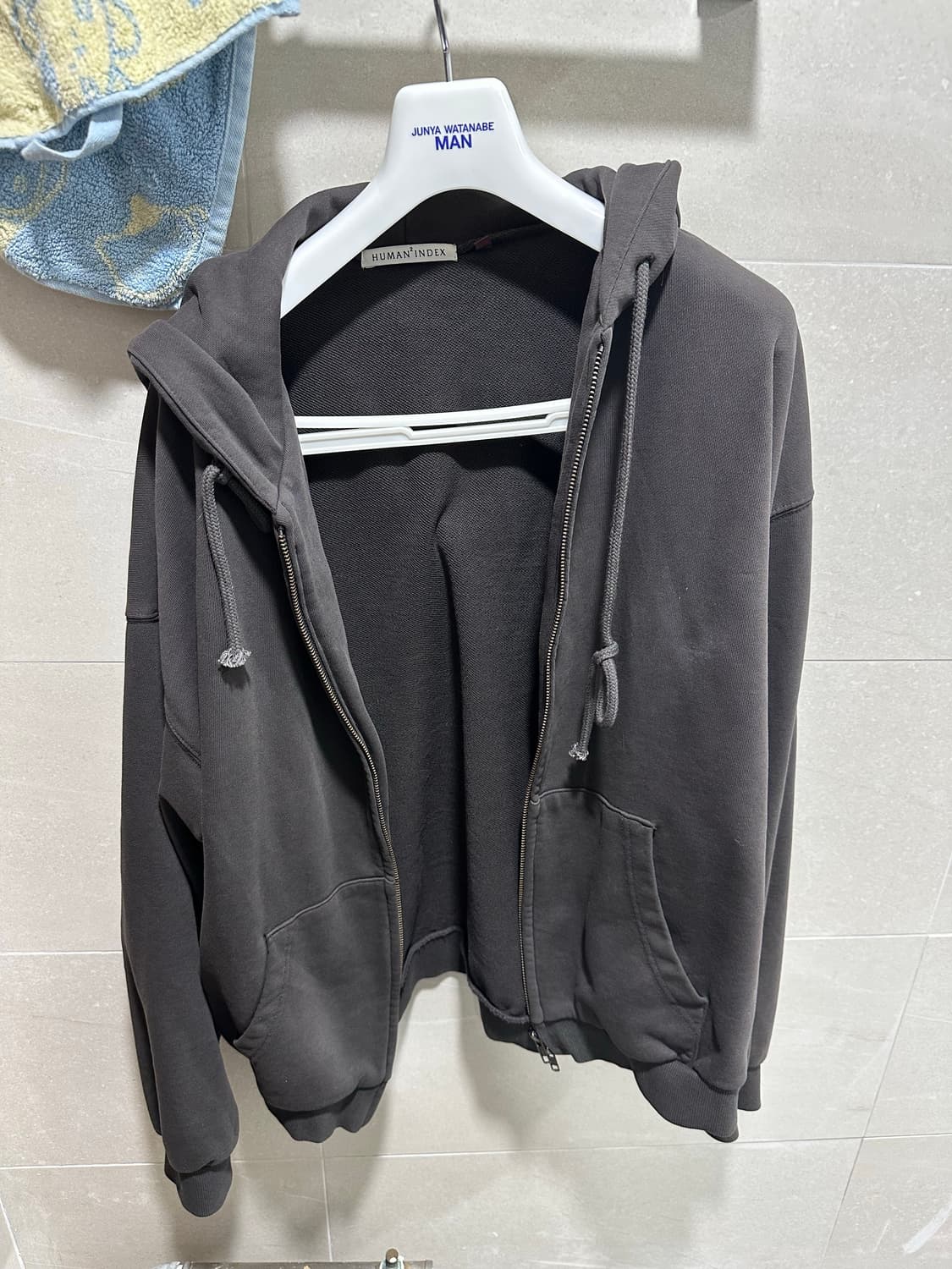 휴먼인덱스 후드집업 브라운 2 상품이미지2