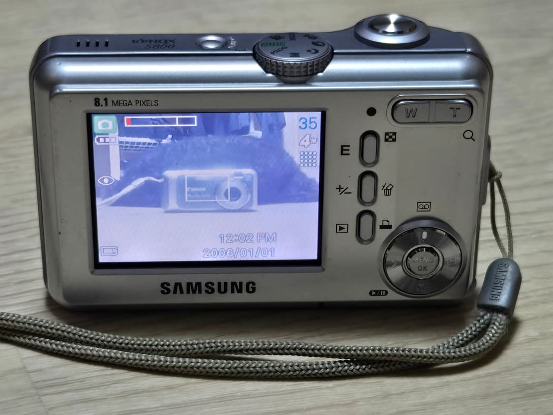 삼성디카 케녹스 S800 레트로디카 상품이미지3