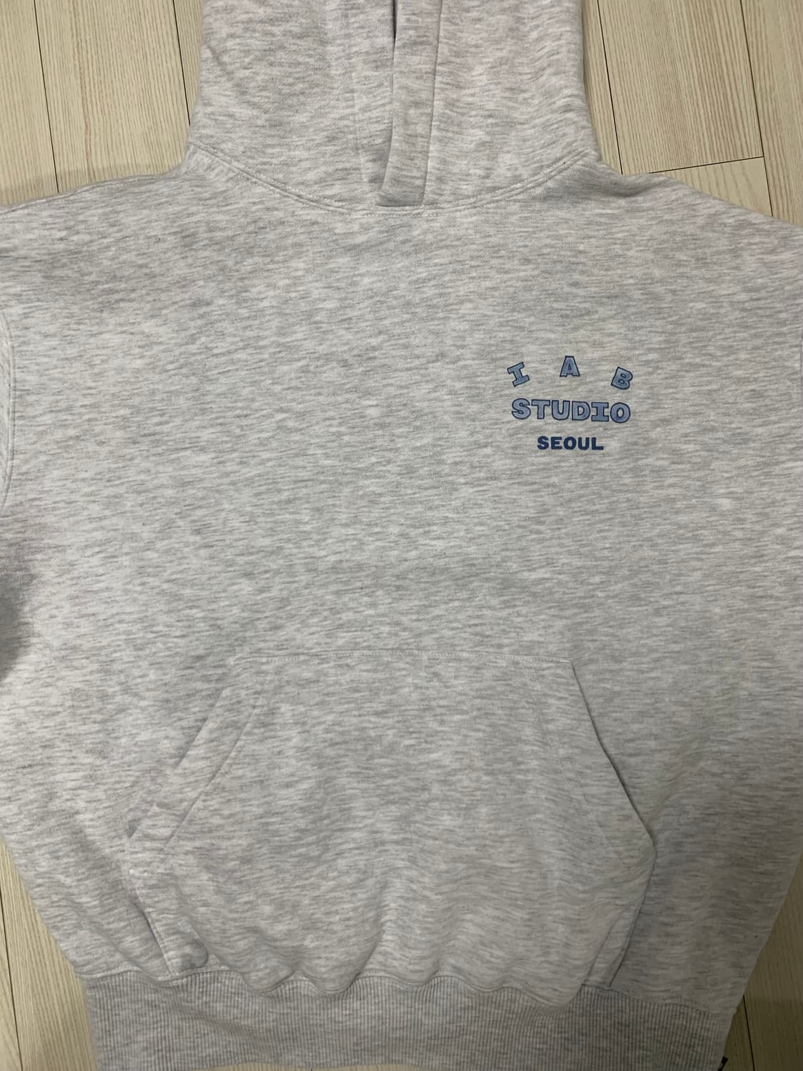 아이앱스튜디오 서울 후드 라이트 그레이 M 상품이미지2
