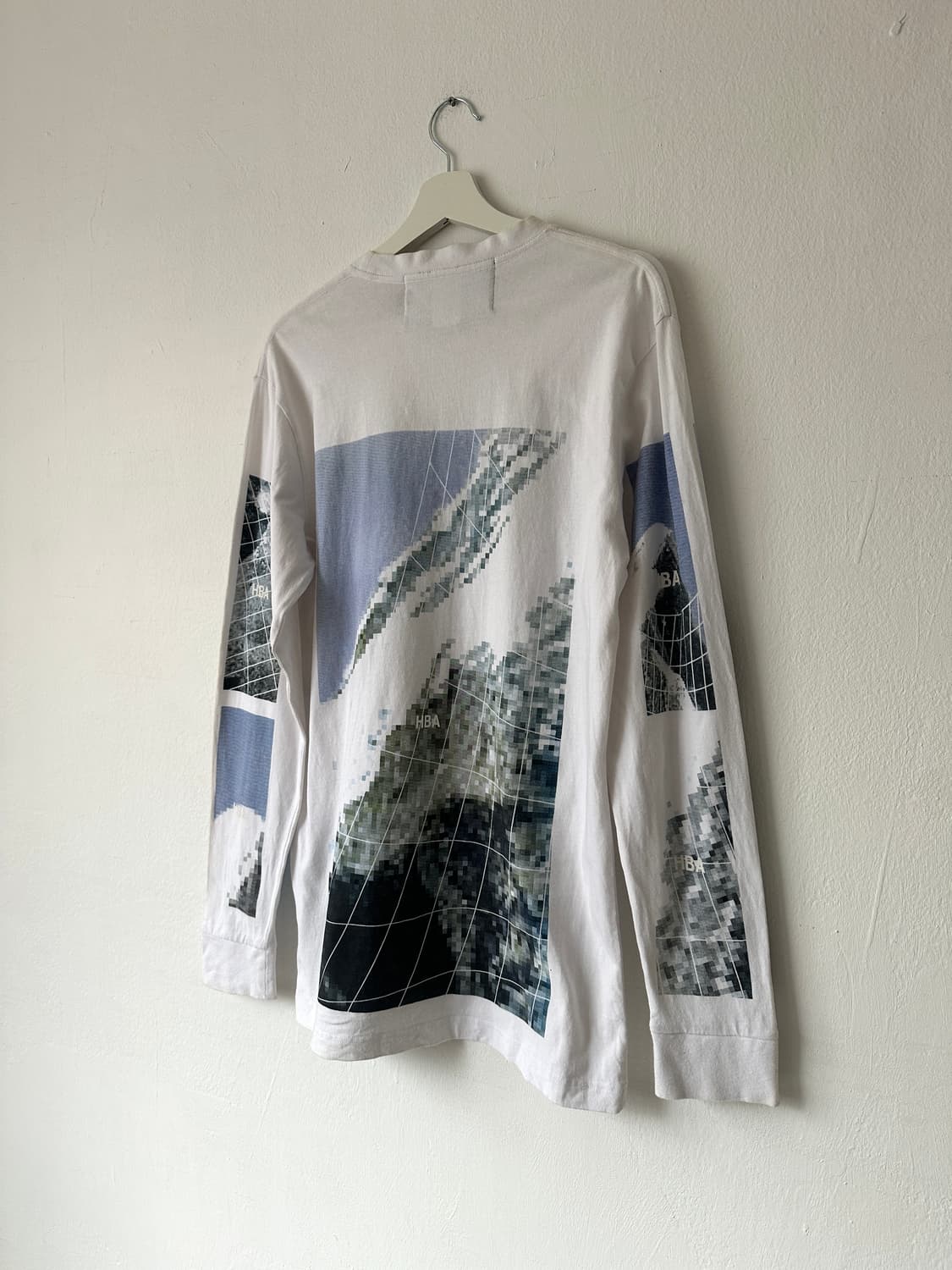 후드바이에어 3D 마운틴 그리드 롱슬리브 상품이미지6