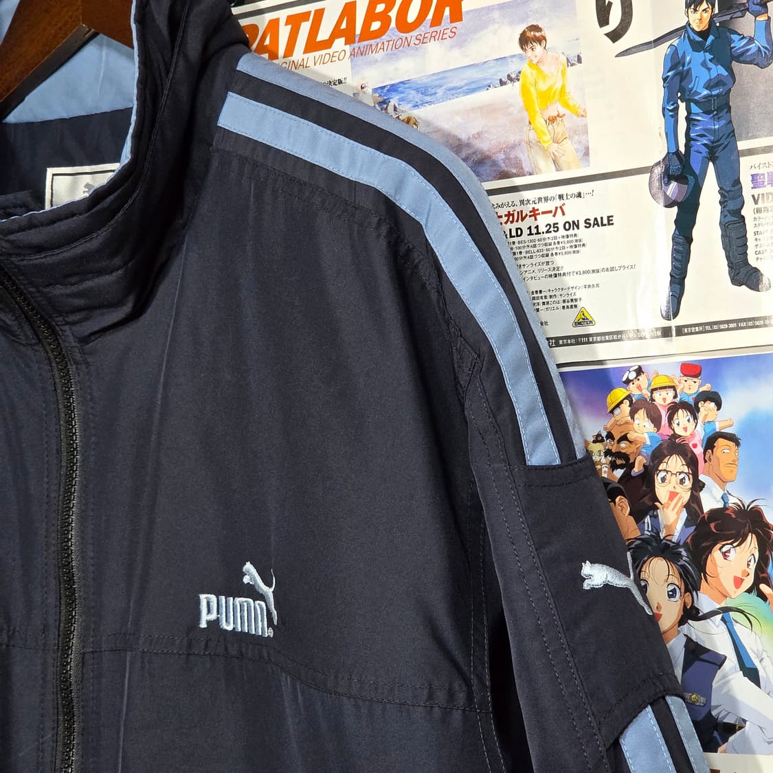 00S 푸마 올드스쿨 누빔 바람막이 점퍼 상품이미지3