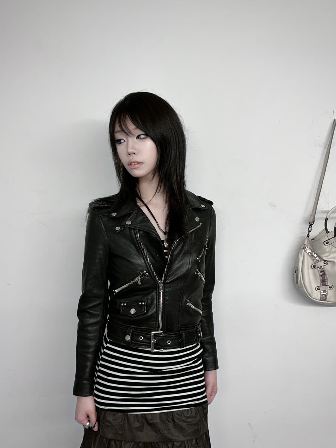 The Kooples Multi-Zip Lambskin Jacket 상품이미지1